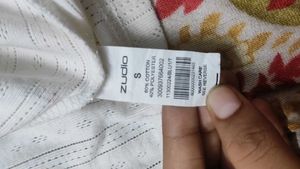 White Knit Top - Size S