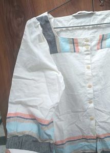 Rectangular Neck Shirt