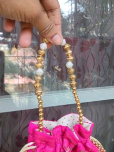 Cloth Potli Bag With Work
