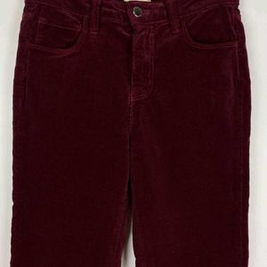 Burgundy Corduroy Pants OLD NAVY MID RISE