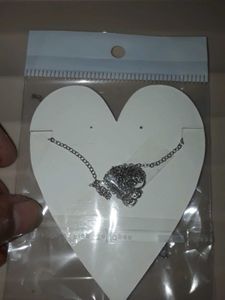 Silver Diamond Necklace