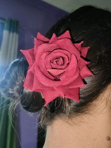 Rose For Hair Clip, UNUSED