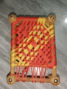 Miniature Woven Bed - Handmade Decor