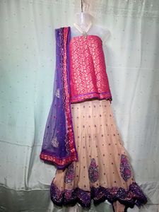 ReadyMade Saree Lahenga  Set