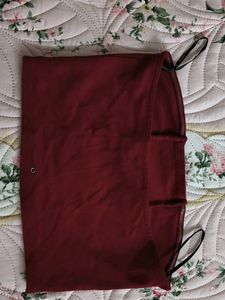 Maroon Corset