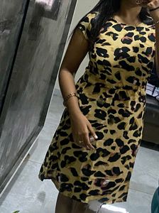 Animal Print Maxi Dress