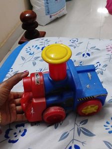 Toy Train. Giggles Brand. Quality Plastic.