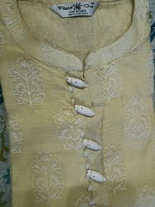 Elegant yellow Kurta Set