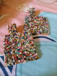 Multicolor Beads Earings