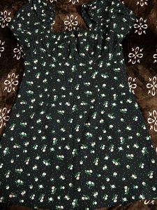 Floral Print Mini Dress