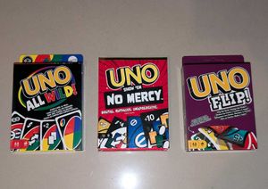 UNO COMBO Pack (No Mercy+All Wild+Flip)