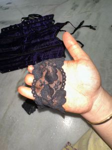 Purple Corset with Lace Sleeves