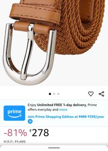 Combo Of 2 Stylish Belts