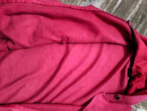 Adidas Pink Zip-Up Hoodie