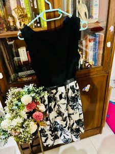 Floral Print Fit &amp; Flare Dress