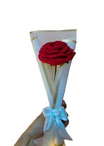 Crochet Flower Bouquet Keychains