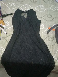 Black Lace Party Dress