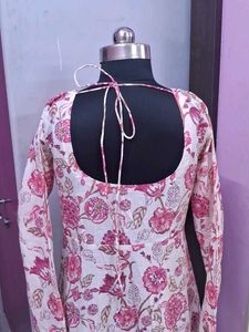 Floral Print Kurta