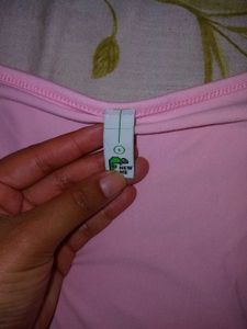 Pink Square Top