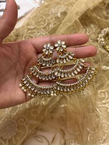 kundan like earrings