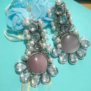 Light Pink Traditional And Partywear Jewellery