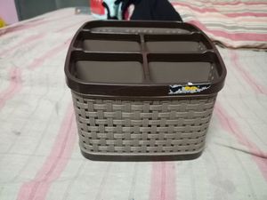 combo plastic storage tray
