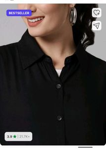 Black Oversized Shirt
