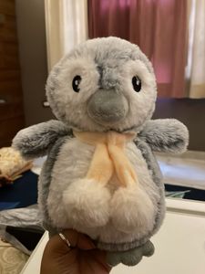 Adorable Penguin Plushie with Scarf
