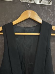 Sleek Black Vest