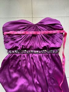 Price Reduced- Beautiful And Luxurious Satin Gown