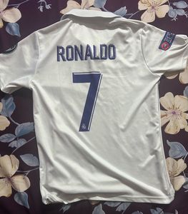 Embroided Real Madrid Ronaldo Jersey