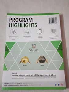 Decision Science (MBA 2nd Sem) NMIMS