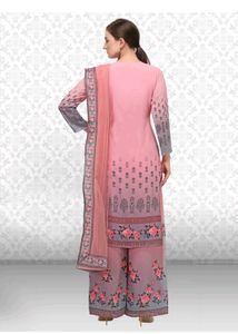 Pink Embroidered Kurta Set