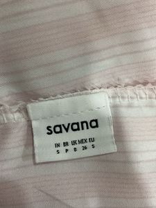 Pocket Placket Blouse From Savana