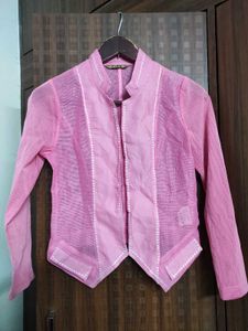 Pink Mesh Jacket