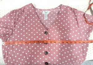 Retro Polka Dot Top