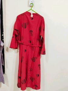 Red Kurti Top
