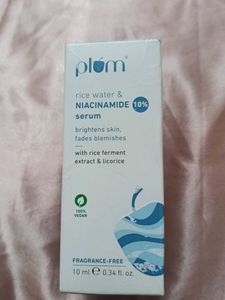 Plum Rice Water Serum