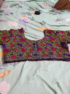 Cut Work Embroidered Blouse