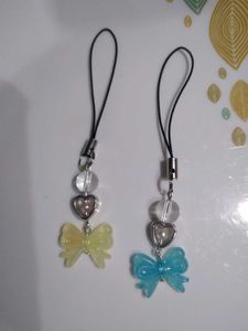 •Mini Bow Phone Charm•