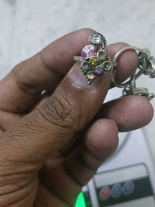 Colorful Stone Rings (feet)