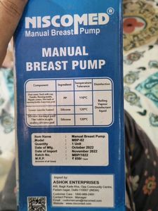 Niscomed Manual Breast Pump