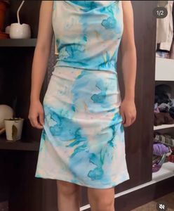 Shein Marble Print Cami Dress