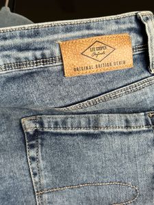 Size - 30 Lee Cooper Blue Distressed Denim Jeans
