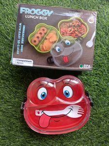 Frog Face Brand New Tiffin For Kids
