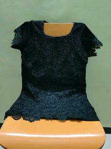 Black Lace Top