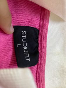 Pink Polo Top