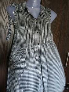 Gingham Checkered Dress