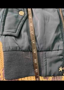 Max Blue Bomber Jacket