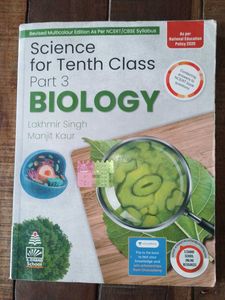 Science Biology Book For Class 10